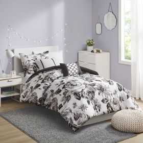 Floral Print Comforter Set, Twin/TwinXL size