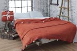 Dolce Bonita Home Single Pom-pom Pique Blanket 150x200cm Tile, King