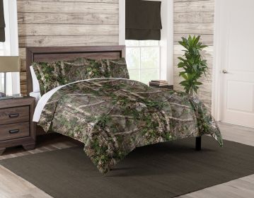 REALTREE - XTRA GREEN CAMO Full/Queen Comforter & Shams Set
