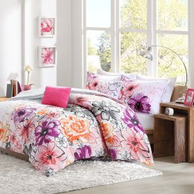 Floral Comforter Set, King