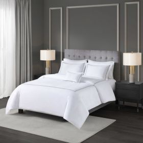 100% Cotton Sateen Embroidered Comforter Set King/Cal King