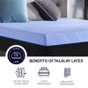 Bridgevine Home 12 inch Refresh Hybrid Cooling Fast Responding Latex Foam and Coil Kids Mattress, Twin Size