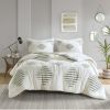 3 Piece Cotton Blend Chenille Comforter Set King/Cal King
