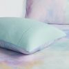 Watercolor Tie Dye Printed Comforter Set with Throw Pillow, Twin/Twin XL
