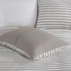 3 Piece Clipped Jacquard Duvet Cover Set King/Cal King