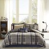 Plaid Comforter Set with Bed Sheets, Twin/TwinXL size