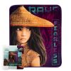 Raya & The Last Dragon; Fierce and Brave Silk Touch Sherpa Throw Blanket; 40" x 50"