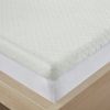 3" Green Tea Foam Topper with Cooling Removable Cover King size