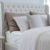 Premium 4-Piece Tencel Lyocell Sheet Set, Silky Soft 100% Tencel, Oeko-TEX Certified, Queen - Soft White