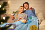 Friends Silk Touch Throw Blanket, 50" x 60", Quippy Ornaments