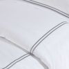 100% Cotton Sateen Embroidered Comforter Set King/Cal King