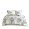 3 Piece Cotton Blend Chenille Comforter Set King/Cal King