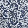 7 Piece Flocking Comforter Set with Euro Shams and Throw Pillows Fulll/Queen