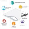 3M Scotchgard 2-Pack Pillow Protector Set King