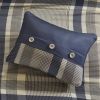 Plaid Comforter Set with Bed Sheets, Twin/TwinXL size