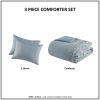 Embroidered Comforter Set, Full/Queen