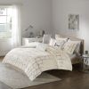 Metallic Printed Duvet Cover Set, Twin/Twin XL