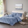 Velvet Duvet Cover Set, Full/Queen