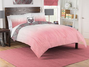 NW KIDS - HEART 8-Piece Full Bed Set with Decorative Pillow, Comforter, Sheet set & Shams, Full size (SKU: 1NWK/88300/0001/EDC)