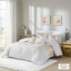 Metallic Animal Printed Comforter Set, Twin/TwinXL size