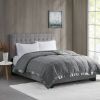 Lightweight Down Alternative Blanket with Satin Trim, Full/Queen