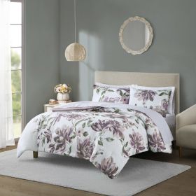Floral Comforter Set with Bed Sheets, Twin size (Color: as Pic)
