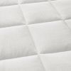 Overfilled Plush Hypoallergenic Down Alternative Waterproof Mattress Pad, Twin XL size