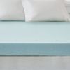 Hypoallergenic 3" Cooling Gel Memory Foam Mattress Topper with Removable Cooling Cover, Full size