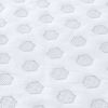 Hypoallergenic 3" Cooling Gel Memory Foam Mattress Topper with Removable Cooling Cover, Full size