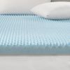 All Season Reversible Hypoallergenic Cooling Mattress Topper, Twin size