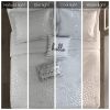 Metallic Triangle Print Comforter Set, Twin/Twin XL