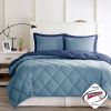 3M Scotchgard Diamond Quilting Reversible Down Alternative Comforter Set, Twin/TwinXL size