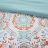Boho Comforter Set with Bed Sheets, Twin/Twin XL
