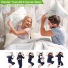 Bamboo Memory Foam Pillow Hypoallergenic Bed Pillow for Head Neck Rest Sleeping Pillow with Washable Cover [Queen Size]