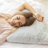 Bamboo Memory Foam Pillow Hypoallergenic Bed Pillow for Head Neck Rest Sleeping Pillow with Washable Cover [Queen Size]