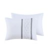 8 Piece Embroidered Comforter Set, Queen size