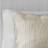 3 Piece Reversible Scalloped Edge Quilt Set, Full/Queen size