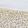 Metallic Animal Printed Comforter Set, Twin/TwinXL size
