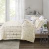 Metallic Printed Duvet Cover Set, Twin/Twin XL