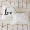 Metallic Printed Duvet Cover Set, Twin/Twin XL