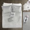 Metallic Triangle Print Comforter Set, Twin/Twin XL