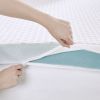 Hypoallergenic 3" Cooling Gel Memory Foam Mattress Topper with Removable Cooling Cover, Full size
