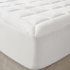 Overfilled Plush Hypoallergenic Down Alternative Waterproof Mattress Pad, Twin XL size