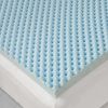 All Season Reversible Hypoallergenic Cooling Mattress Topper, Twin size