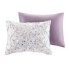 Metallic Printed and Pintucked Comforter, Twin/Twin XL