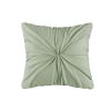 4 Piece Seersucker Quilt Set with Throw Pillow, Full/Queen