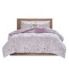 Metallic Printed and Pintucked Comforter, Twin/Twin XL