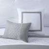 8 Piece Embroidered Comforter Set, Queen size