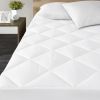 300 Thread Count Cotton Sateen Waterproof Mattress Pad, King size
