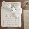 Metallic Printed Duvet Cover Set, Twin/Twin XL